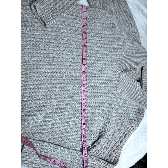 Eddie Bauer knit long sleeve sweater mens size large - Picture 4 of 5